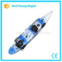 Double Seat High Quality Sit on Top Plastic Fishing Kayak for Sale